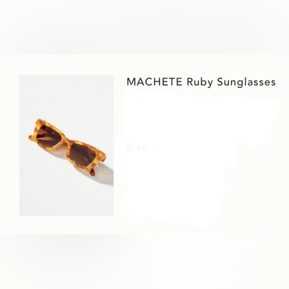 Anthropologie Machete sunglasses